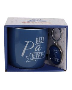Best Pa Ever Mug Keyring Set