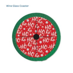 Wine Glass Coaster