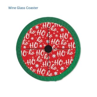 Wine Glass Coaster