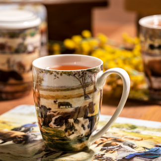 Grazing Paddocks By The Creek Mug