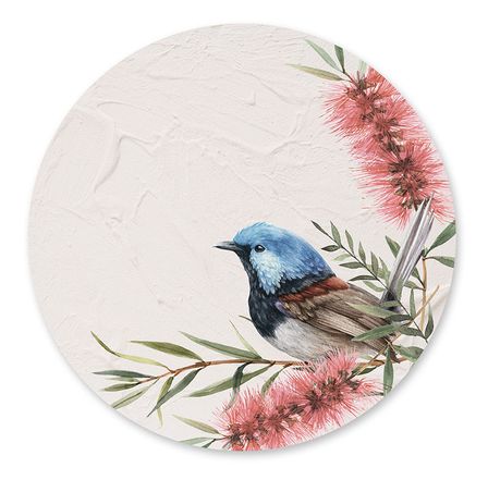 Placemats Round S/6 33cm Sage & Thyme Wren