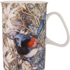 Pretty Little Wren Flannel Mug