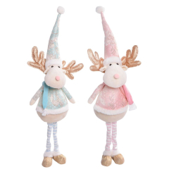 Glitter Reindeer Stretch Leg