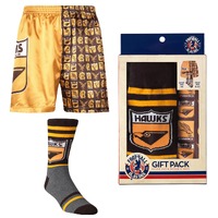 Retro Satin Boxer and Sock GIft Set
