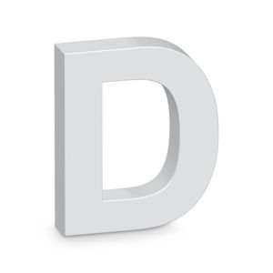 Letter D