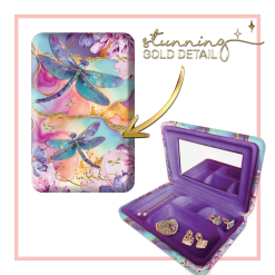 Small Jewellery Case Delightful Dragonflies