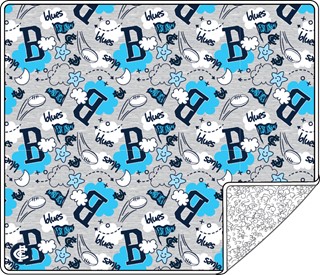 Carlton Blues Baby Infant Cloud Blanket