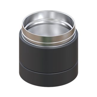 Getgo Double Wall Insulated Food Container Ext Black Gift Boxed