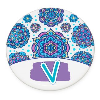 V motif coaster female