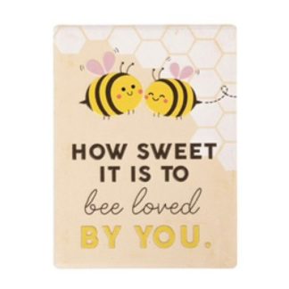 Valentines Day Loved By You Ceramic Magnet
