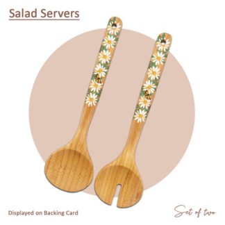 Salad Servers. Daisy Kaleidoscope
