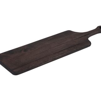 Graze Rectangular Serving Board Black 57x16x2cm
