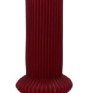 Let's Get Lit Linea LED Sculptural Wax Candle 7.5x18.5cm Soy Cherry Gift Boxed (1)