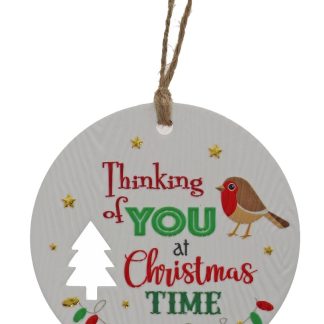 Thinking Of You At Xmas Plaque