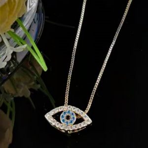 Necklace Evil Eye Jewellery 45cm
