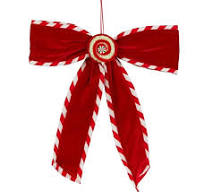 38cm Hanging Hanging Candy Christmas Bow