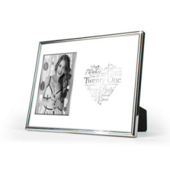 21st Birthday Frame