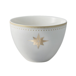 MW White Christmas Bowl 10x7.5cm Set of 3 Gift Boxed