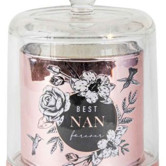 Hummingbird Best Nan Candle With Cloche
