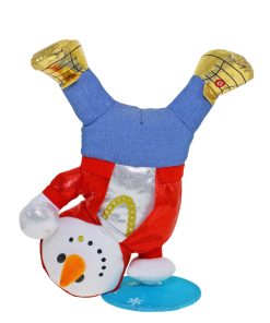 Animated Breakdancing Snowman