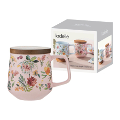 Esperance Pink Mug & Coaster Set