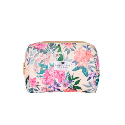 Sanctuary Studio Home & Lifestyle Velvet Cosmetic Bag-Pink Nymph