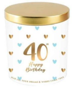 40 Sweet Heart Candle Vanilla/Lavender