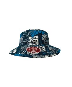 AFL Geelong Cats Youths Tropical Reversible Bucket Hat
