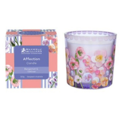 Affection Scented Candle Bergamot & Vetiver 300g Gift Boxed