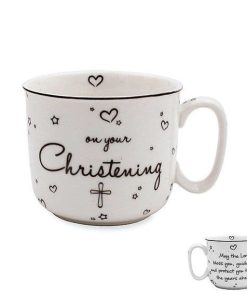 Christening Handled Mug