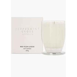 Red Plum & Rose 200g Candle