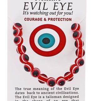The Protective Evil Eye Red Resin Bracelet