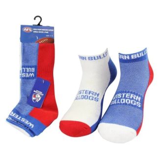Western Bulldogs Ankle Socks