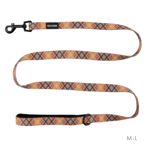 Frank Barker Orange Plaid Lead