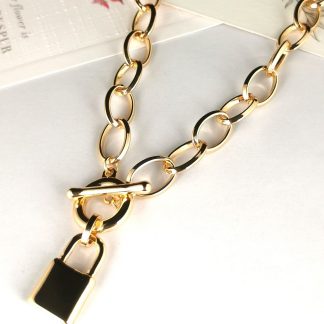 Gold Locket Necklace Fashion Jewellery