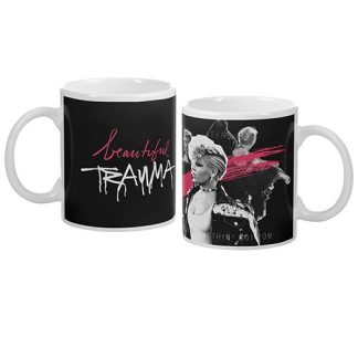 Pink Beautiful Trauma Mug