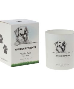 Golden Retriever Candle