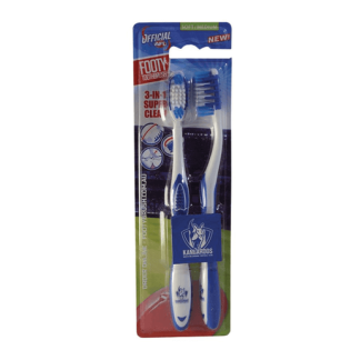 North Melbourne Toothbrush Twin Pack