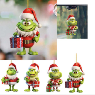 Christmas Grinch Hangers