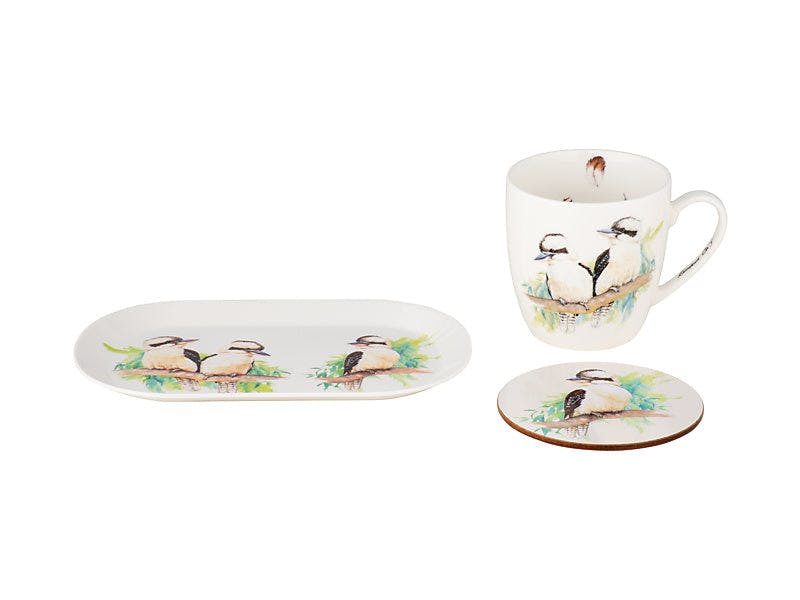 Katherine Castle Bird Life Gift Set Kookaburra Gift Boxed