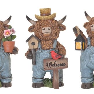 Highland Cow Sunflower Tools