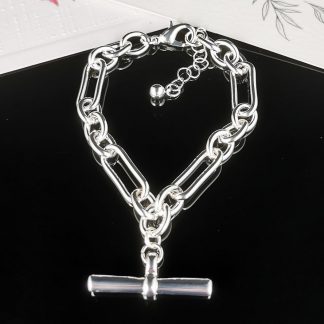 Silver Fob Bracelet