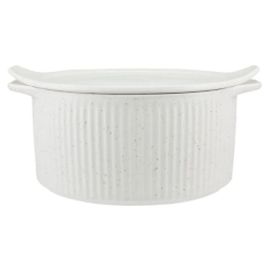 Maxwell & Williams Speckle - Round Casserole With Tray