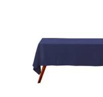 Cotton Classics Rectangle Tablecloth 230x150cm Navy