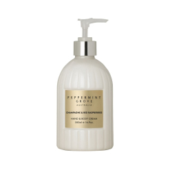 Champagne & Red Raspberries Hand & Body Cream 500ml