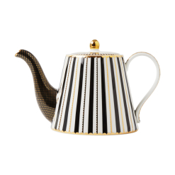 Regency Teapot With Infuser 1lt Black
