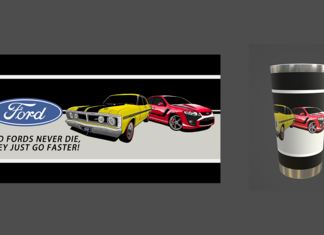 Ford Stainless Steel Tumbler 20 Oz