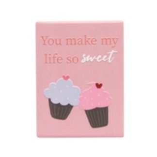 Valentines Day So Sweet Ceramic Magnet