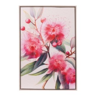 Native Blooms Flora Framed Canvas