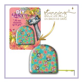 Printed 2M tape  measure Happy Emu